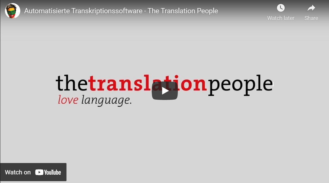 The Translation People - YouTube